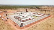 Visão aérea da Penitenciária Federal em Brasília