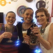 Mocita Fagundes (no centro), esposa de Tarcísio Filho, compartilhou registros da festa