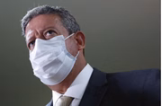 O presidente da Câmara, Arthur Lira