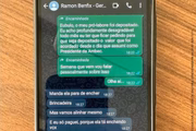 Mensagem mostra que presidente da Ambec está se queixando de falta de pagamentos autorizados pela empresa de Maurício Camisotti; reclamação evidencia controle sobre entidades