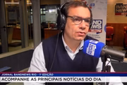 Vinícius Dônola é clicado durante uma das transmissões