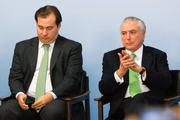 Rodrigo Maia e Michel Temer no Dia Mundial do Meio Ambiente. Temer assina decreto que aumenta área do Parque da Chapada dos Veadeiros