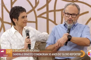 Sandra Annenberg é casada com Ernesto Paglia