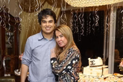 Igor Camargo com a mãe, Zilu Godoi