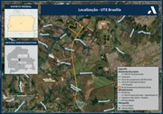 Localização da termelétrica 