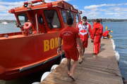 Bombeiros retomaram a procura pelo desparecido