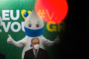 Marcelo Queiroga, ministro da Saúde, fala sobre a vacinação contra a gripe