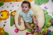 Álex tem uma parceria com a marca de fraldas Pampers