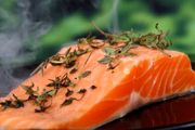 O salmão é rico em ômega 3