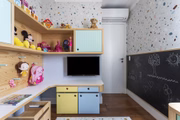 A arquiteta acredita que deixar fluir o imaginário das crianças difere o quarto adulto do infantil 