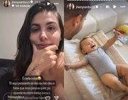 Jheny Santucci debochou da suposta mensagem de Arthur Aguiar exposta por influenciadora