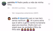 E esse foi o comentário do Painitto