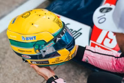 O capacete será usado em ímola