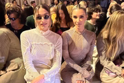 Sasha Meneghel e Kim Kardashian posam juntas