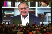 Candidato a vice, Alckmin discursou por vídeo