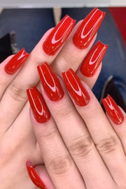 O formato de unhas bailarina é um dos preferidos das famosas