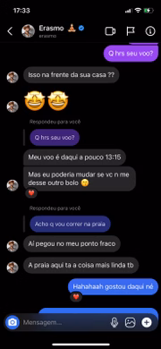 Equipe de Marina expõe que Erasmo dava em cima da peoa, não o contrário