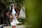 A miss assume que nunca passou em sua mente a ideia de participar de um concurso de beleza