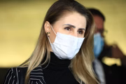 Ex-coordenadora do Programa Nacional de Imunização (PNI), Francieli Fontana Fantinato chega ao Senado para prestar depoimento à CPI da Covid