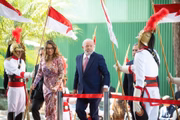 Presidente Lula e primeira-dama Janja da Silva chegam ao STF