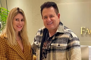 A expert com o cantor Marrone, da dupla com Bruno 