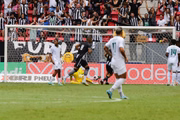Jogadores do Boavista lamentam gol relâmpago 