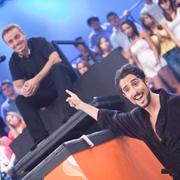 O apresentador ficou sem palavras para falar do amigo