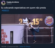 E já virou meme!