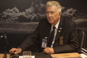 O agente do FBI Gordon Cole, vivido por David Lynch: personagem ganha mais espaço no revival.