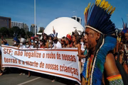 Grupo é contra o PL que libera a mineração em terras indígenas