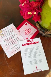 Cartões para a Mari