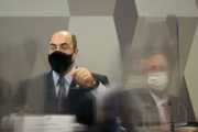 Ex-governador do Rio de Janeiro Wilson Witzel na CPI da Covid