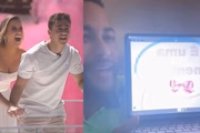 Neymar no momento em que anunciou que Nikolas Ferreira seria pai de uma menina