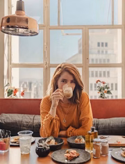 Conta com espaço gastronômico