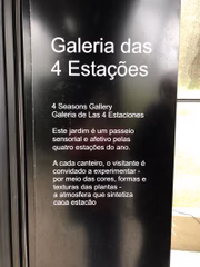 A Galeria das 4 Estações é um dos atrativos do ponto turístico 
