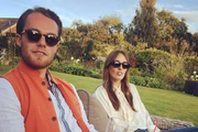 Charles com a irmã Alice Manners 