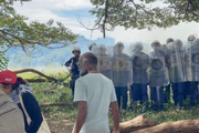 Conflito entre policias e membros do MST em São Paulo
