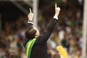 O presidente Jair Bolsonaro em seu primeiro desfile de 7 de Setembro na Esplanada dos Ministérios
