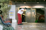 As escolas adotaram protocolos de segurança, como o reforço na limpeza