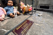 Túmulo de Noêmia Jessnitzer (Bebê Noêminha) no Cemitério de Santo Amaro
