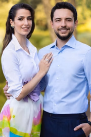 Os dois serão os futuros reis da Jordânia
