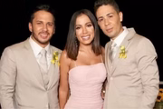 Anitta foi madrinha do casamento de Carlinhos Maia e Lucas Guimarães