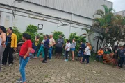 FLM relatou ter encontrado prédio de universidade abandonado, vazio e sujo quando o ocupou. Imagem: Frente Luta por Moradia
