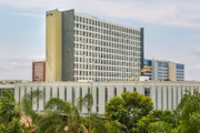 Sede do STM. Área: 20.061m². Força de trabalho: 473 servidores e 59 militares