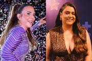 Ivete Sangalo homenageou Preta Gil em show em Copacabana