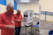 Ex-presidente Lula vota em São Bernardo do Campo-SP, nas eleições de 2020