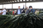 Celso Russomanno faz campanha no Ceagesp