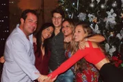 Márcio, Maria Victória, Gilberto, Claudia e Maria Valentina Salomão 