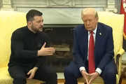 Donald Trump e Volodymyr Zelensky 