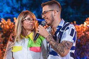 Marília Mendonça e o irmão João Gustavo